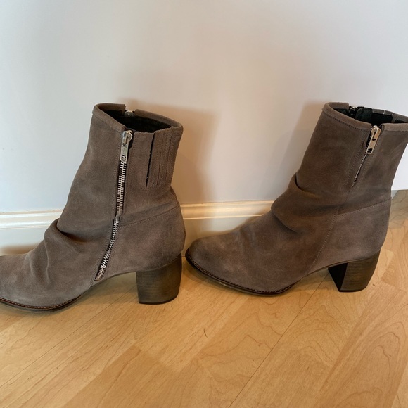 Jeffrey Campbell gray suede bootie - Picture 5 of 5